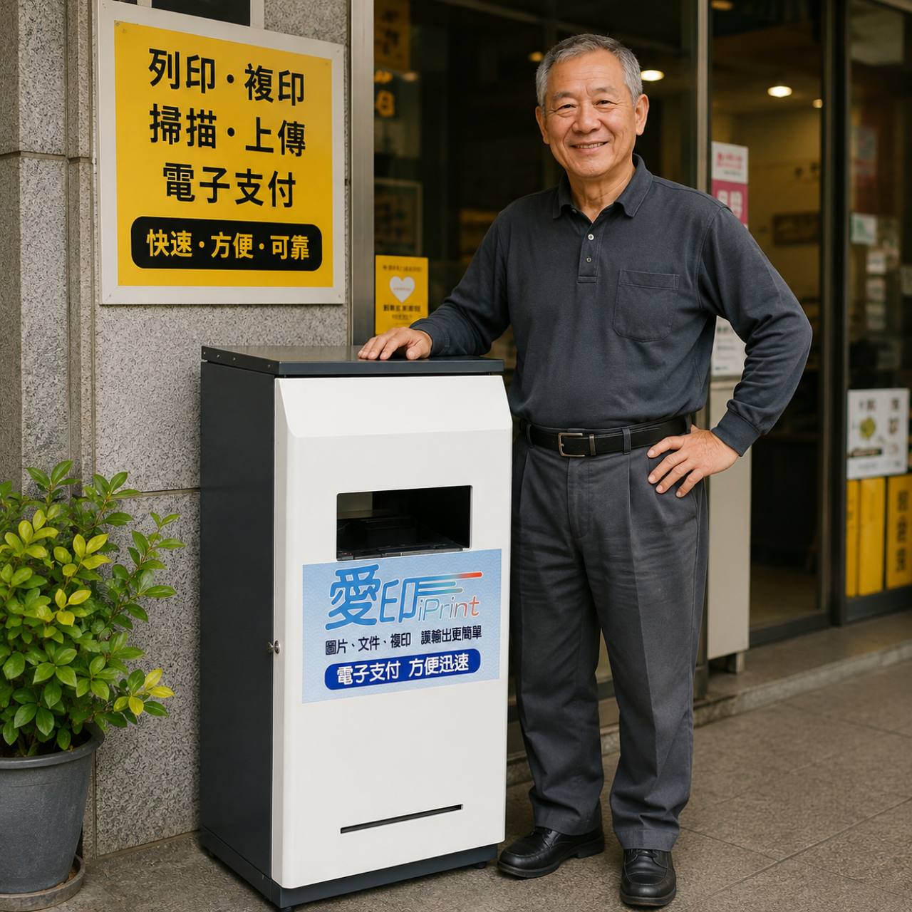 自助列印合法嗎？老潘說公開透明，使用者才會安心