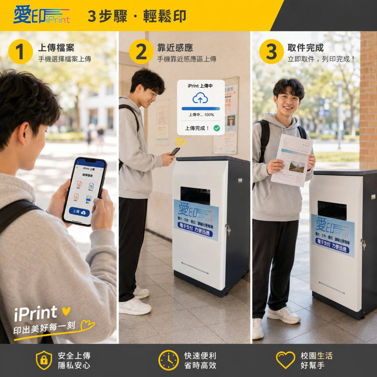 手機 PDF 怎麼列印？免 App、免隨身碟，掃碼 3 步驟