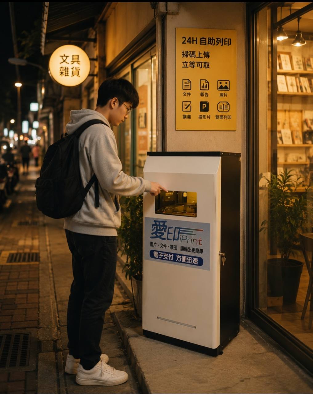 掃碼上傳、立等取件？自助列印把臨時輸出變成簡單流程