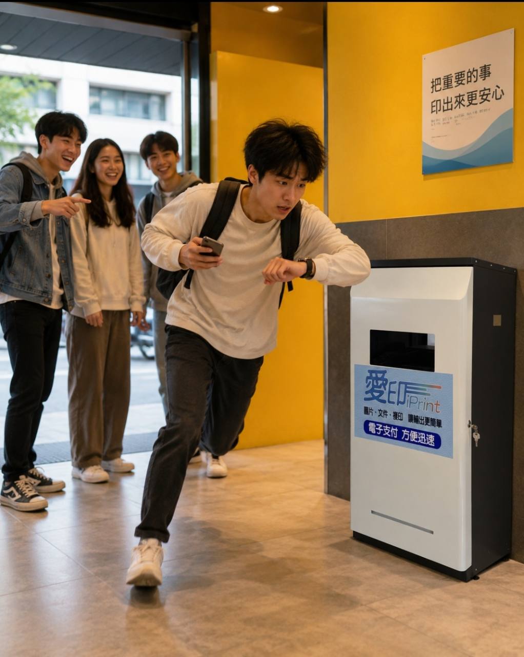 趕時間要印重要文件怎麼辦？自助列印讓臨時交件更安心