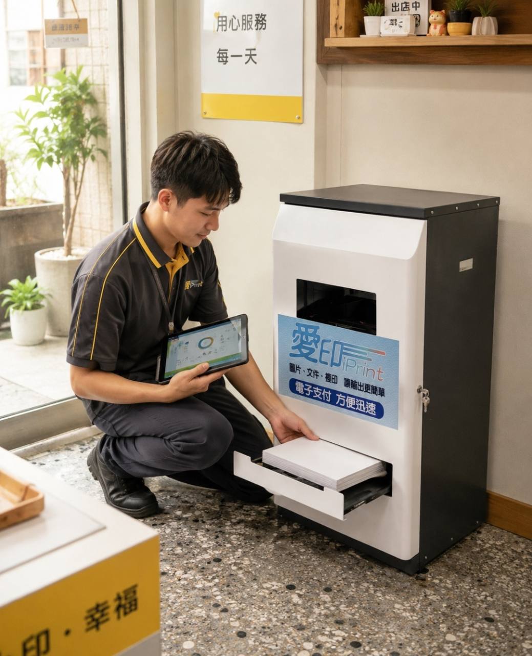 無人自助列印真的不用人管嗎？巡機、補紙與異常處理重點