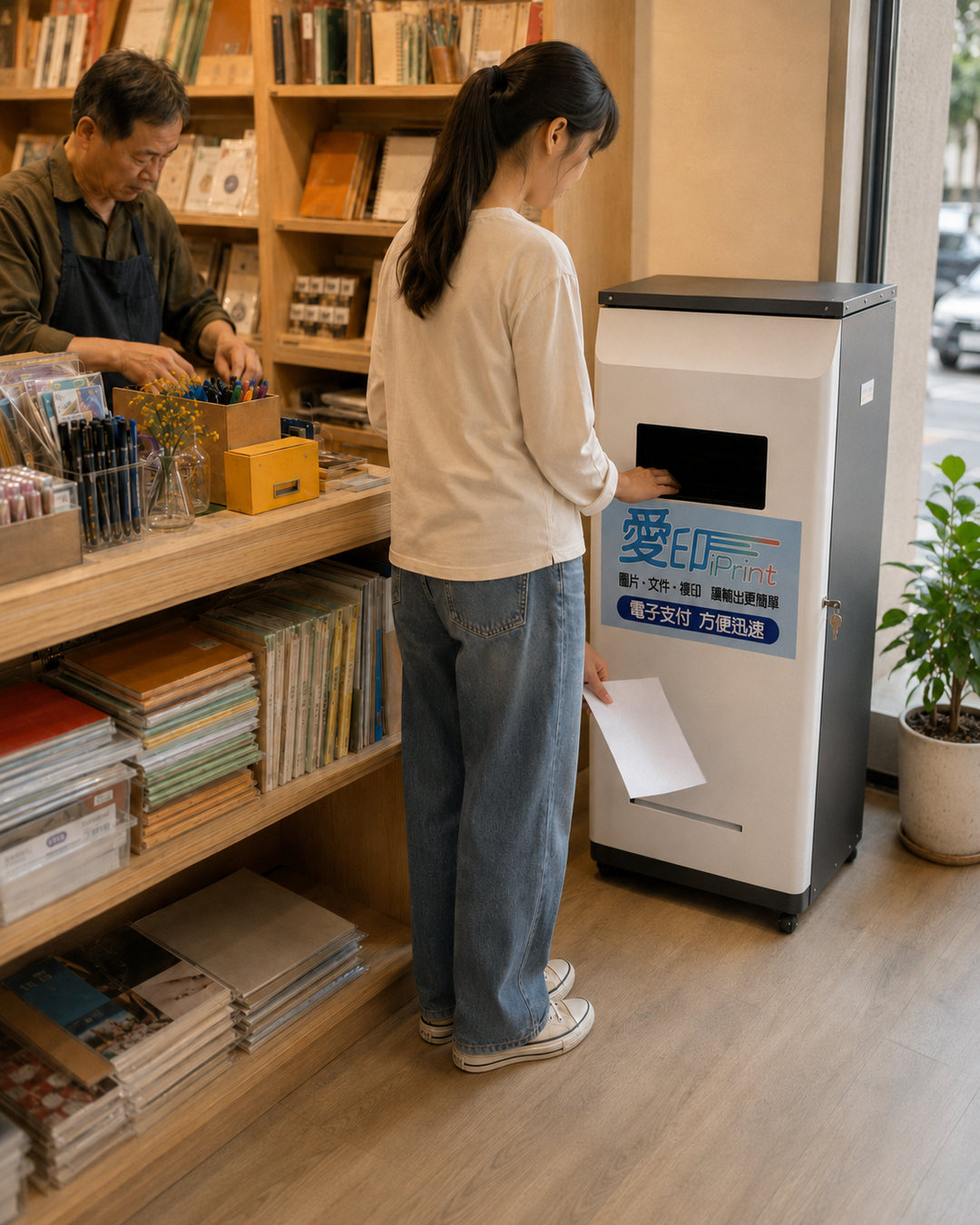 文具店自助列印機怎麼評估？先數櫃台被打斷幾次